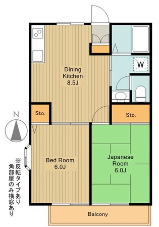 ヴェルディ恋ヶ窪Iの物件間取画像